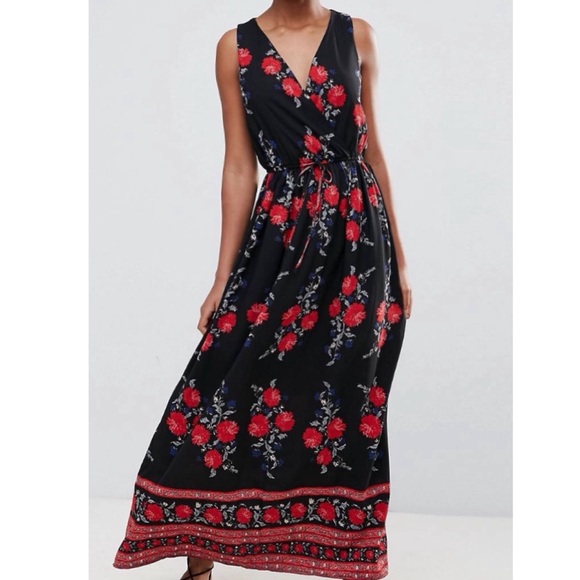 Anthropologie Dresses & Skirts - NWT floral maxi dress with tie waist